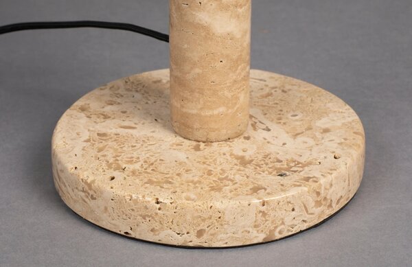 Béžová kamenná stolní lampa DUTCHBONE Jackson