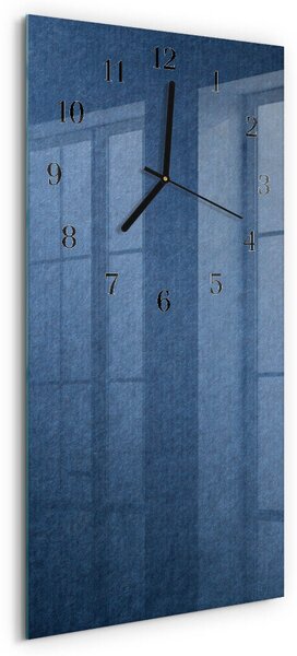 Skleněné hodiny vertikální Talíř zsppc-30x60-00175050