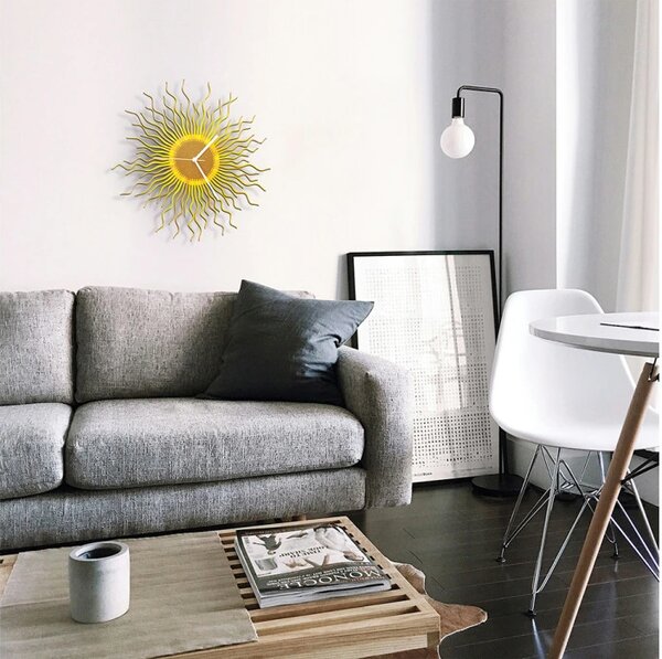 Designové nástěnné hodiny 001.12.103 Ardeola 41cm