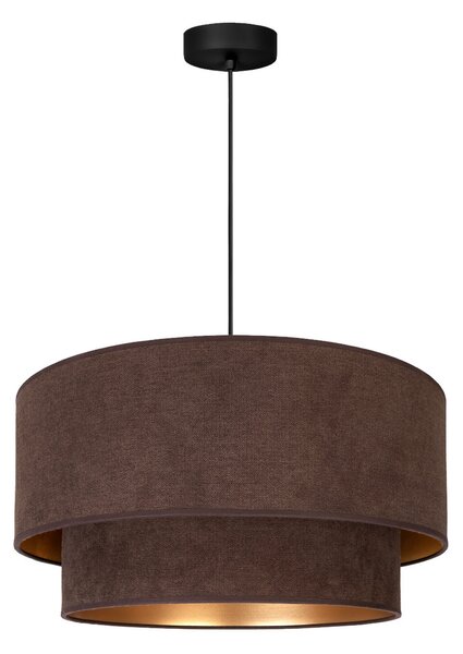 Závěsná svítidlo Duolla, Boho, Hnědá / Rezavá, Ložnice, Tkanina / Textil, Young lifestyle