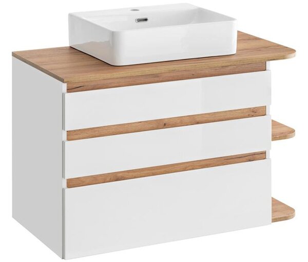Koupelnová skříňka pod umyvadlo PLATINUM 90 cm