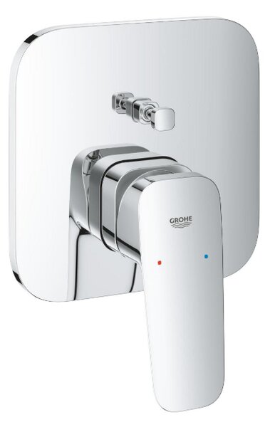 GROHE Cubeo Professional - Páková baterie s 2směrným přepínačem, chrom 1017780000
