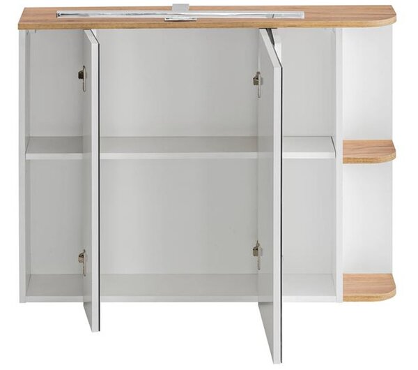 Koupelnová zrcadlová skříňka PLATINUM 90 cm