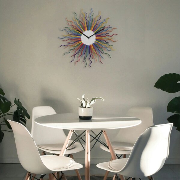 Designové nástěnné hodiny 001.12.108 Ardeola 41cm