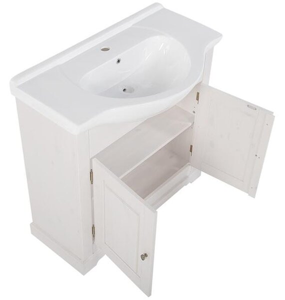 Koupelnová skříňka pod umyvadlo ROMANTIC 85 cm