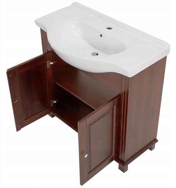 Koupelnová skříňka pod umyvadlo RETRO 85 cm