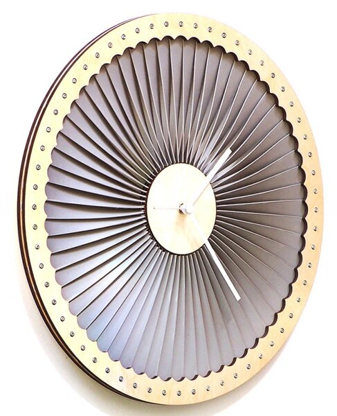 Designové nástěnné hodiny 001.19.101 Ardeola 41cm