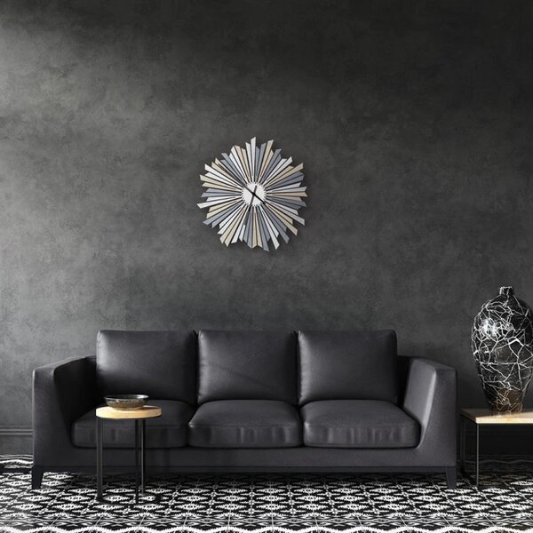 Designové nástěnné hodiny 001.20.104 Ardeola 41cm