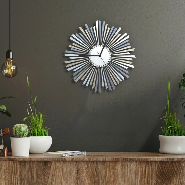 Designové nástěnné hodiny 001.20.104 Ardeola 41cm