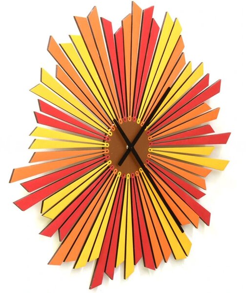 Designové nástěnné hodiny 001.20.105 Ardeola 41cm