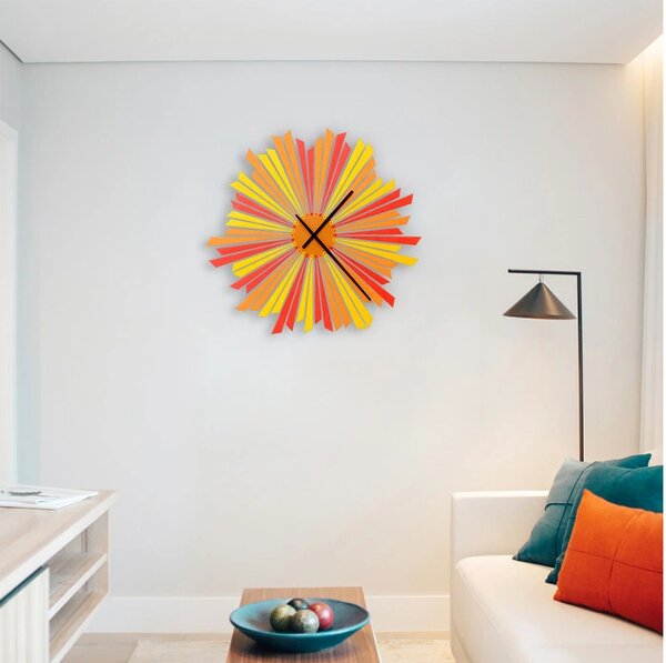 Designové nástěnné hodiny 001.20.105 Ardeola 41cm