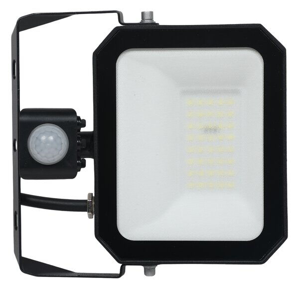 LED reflektor s čidlem 30W 4000K 3300lm IP65 BERGE