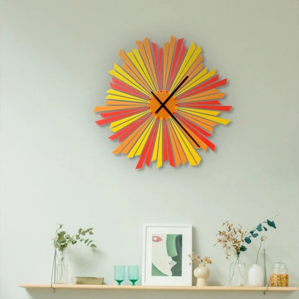 Designové nástěnné hodiny 001.20.105 Ardeola 41cm
