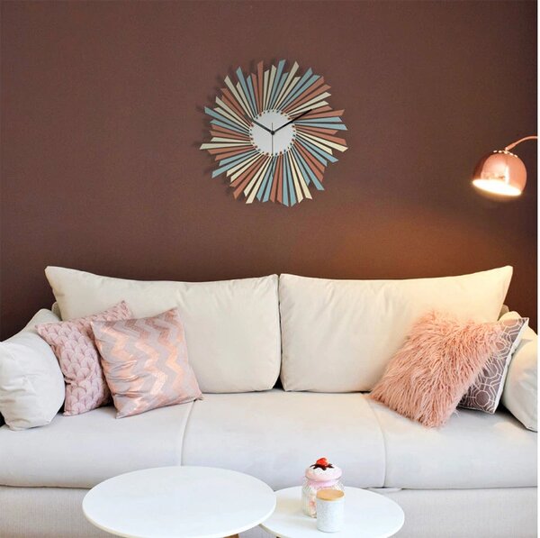 Designové nástěnné hodiny 001.20.106 Ardeola 41cm