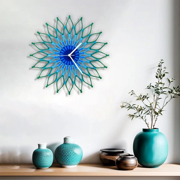Designové nástěnné hodiny 001.21.103 Ardeola 41cm