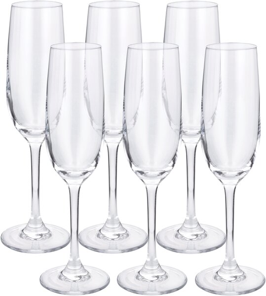 Silvercrest® Sada sklenic, 6dílná (sklenice na sekt) (100411837001)