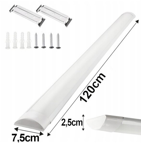 LED panel EC79824 - svítidlo - IP44 - 120cm - 40W - 230V - 3600Lm - neutrální bílá ECOLIGHT