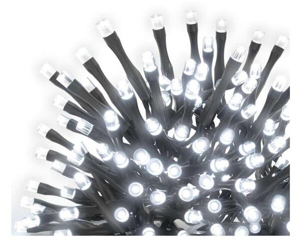 LED venkovní řetěz 100xLED/15m IP44 studená bílá