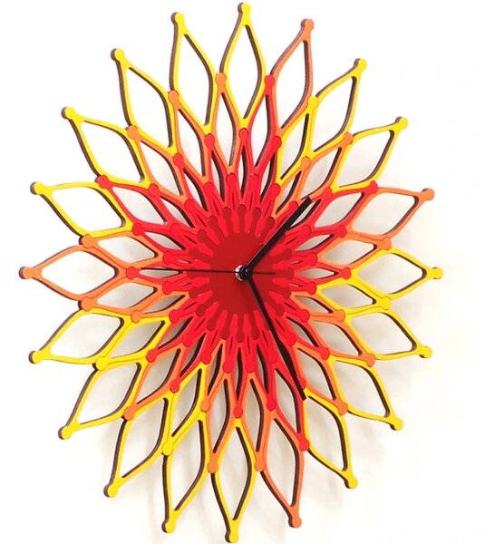 Designové nástěnné hodiny 001.21.101 Ardeola 41cm