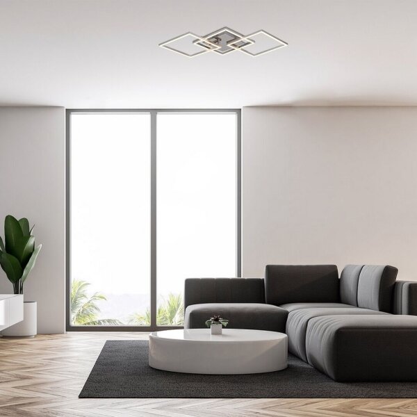 Rabalux 3200 - LED Přisazený lustr SIGURD LED/43W/230V lesklý chrom