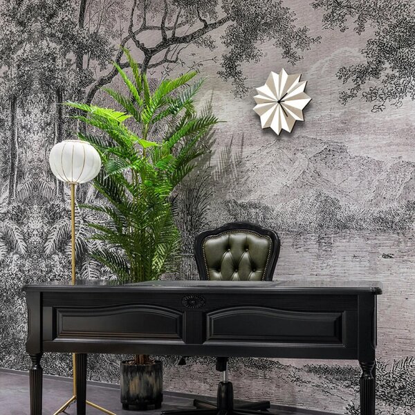 Designové nástěnné hodiny 001.24.002 Ardeola 29cm