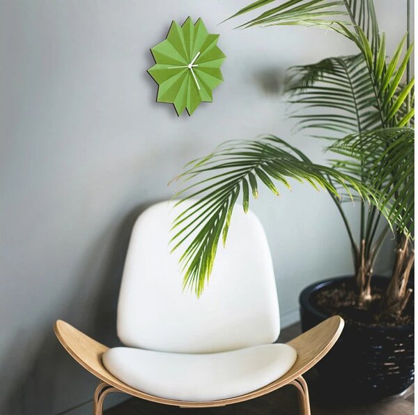 Designové nástěnné hodiny 001.24.001 Ardeola 29cm