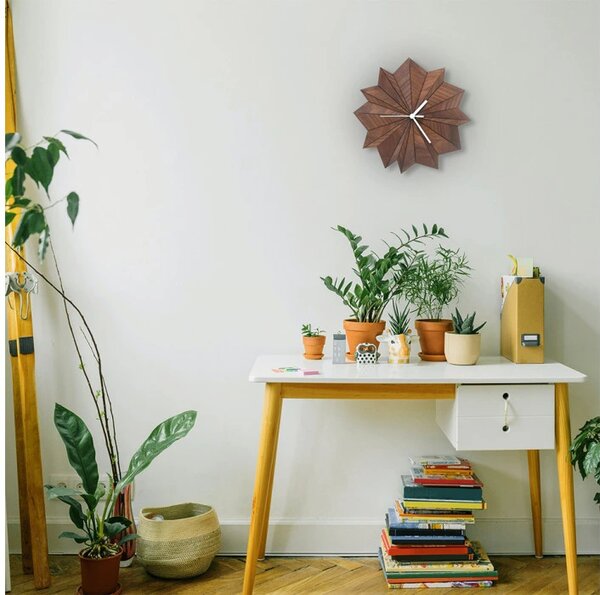 Designové nástěnné hodiny 001.24.004 Ardeola 29cm