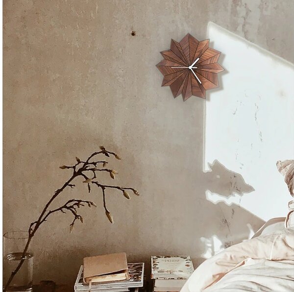 Designové nástěnné hodiny 001.24.004 Ardeola 29cm