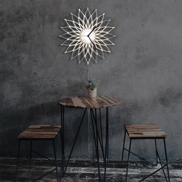 Designové nástěnné hodiny 001.21.104 Ardeola 41cm