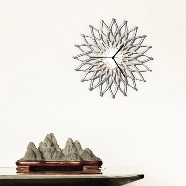 Designové nástěnné hodiny 001.21.104 Ardeola 41cm