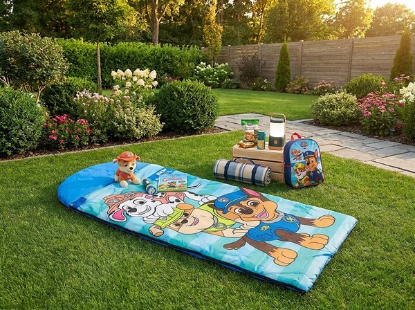 Dětský spací pytel PAW PATROL 170x70 cm, modrý