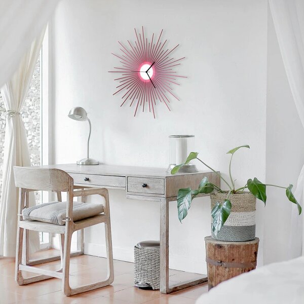 Designové nástěnné hodiny 001.25.103 Ardeola 41cm