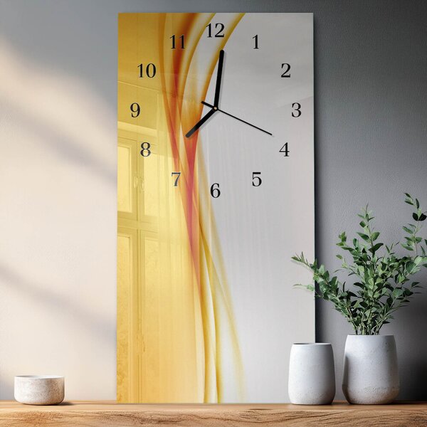 Skleněné hodiny vertikální Vzor zsppc-30x60-00173402