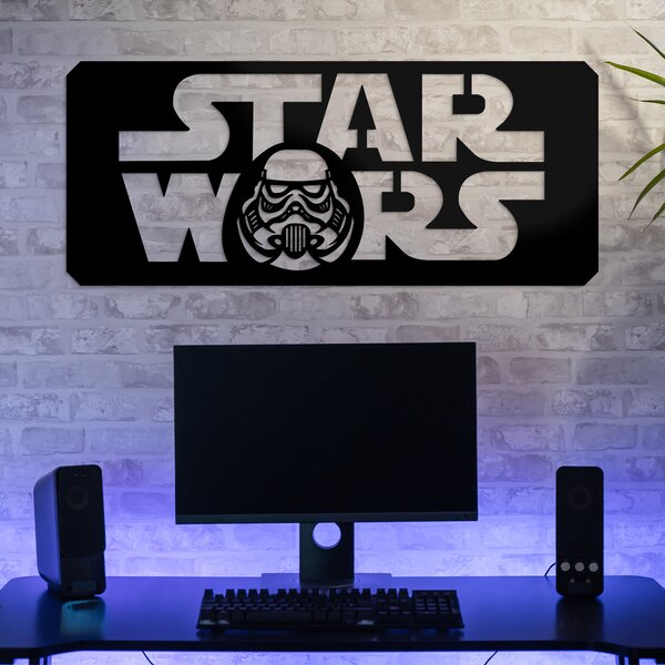 DUBLEZ | Star Wars - Dřevěný obraz na zeď | Obraz