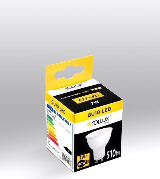 Sollux Lighting led žárovka 1x7 W 3000 K GU10 SL.0972