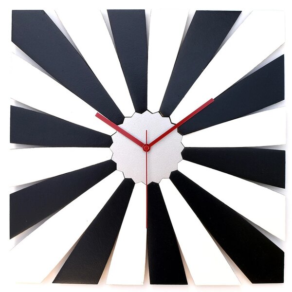 Designové nástěnné hodiny 001.33.103 Ardeola 41cm