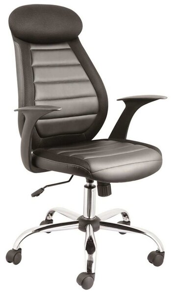 Kancelářská židle Q-102, 101-111x59x45x46-56, černá