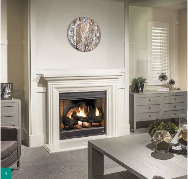 Lowell Italy Designové nástěnné hodiny 11458 Lowell 50cm