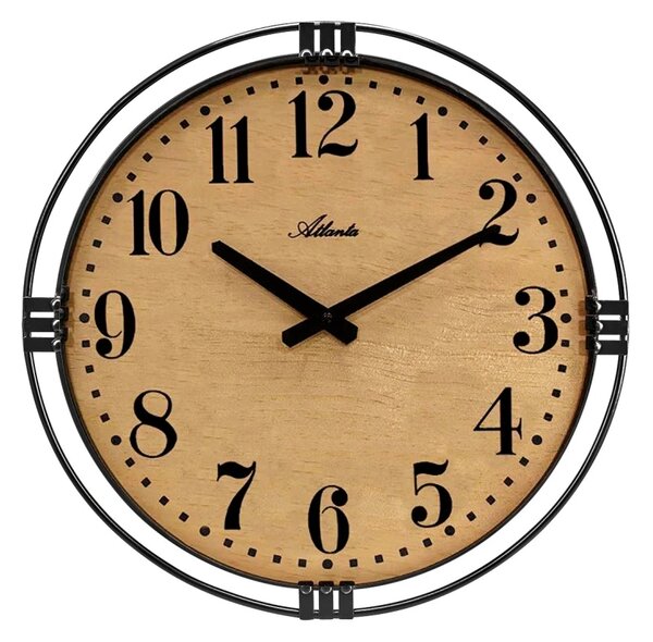 Designové nástěnné hodiny AT4561 Atlanta 40cm