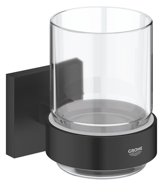 Grohe Start Cube kelímek na čištění zubů černá 410972430