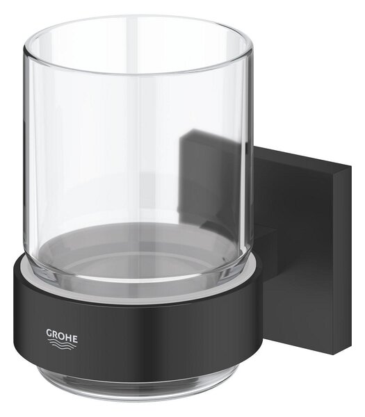 Grohe Start Cube kelímek na čištění zubů černá 410972430