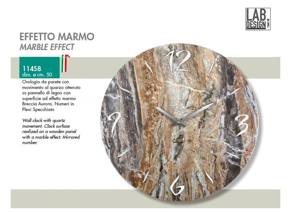 Lowell Italy Designové nástěnné hodiny 11458 Lowell 50cm