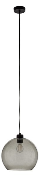 Závěsná svítidlo TK Lighting, Cubus, stmívatelné, Šedá, Obývací pokoj, Sklo, Moderní