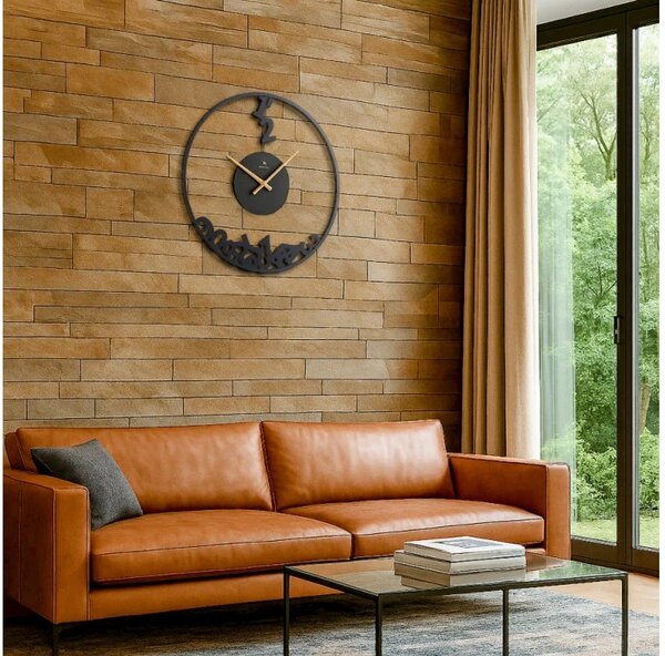 Lowell Italy Designové nástěnné hodiny 21570 Lowell 60cm