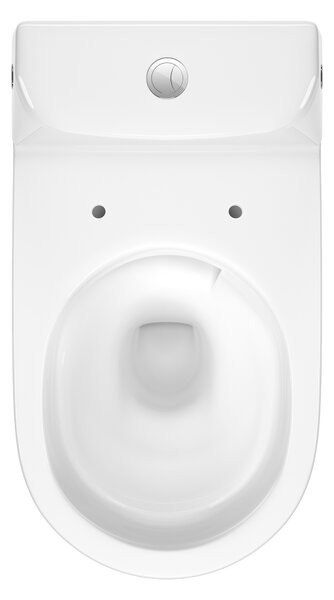 Cersanit Colour kompaktní wc s deskou s pomalým sklápěním s vírovým splachováním bílá K103-050