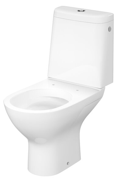 Cersanit Colour kompaktní wc s deskou s pomalým sklápěním s vírovým splachováním bílá K103-050
