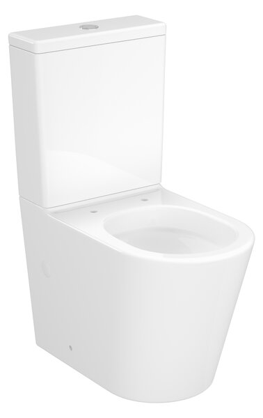 Cersanit Bonica kompaktní wc s deskou s pomalým sklápěním s vírovým splachováním bílá K3028-001