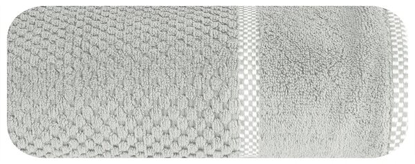 FROTÉ RUČNÍK CALEB2 50X90 CM STŘÍBRNÁ