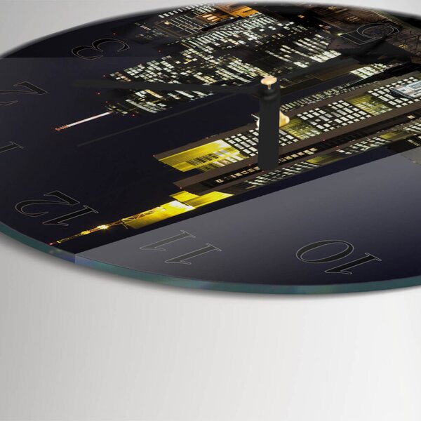 Skleněné nástěnné hodiny Horizont zsoc-fi30-00173858