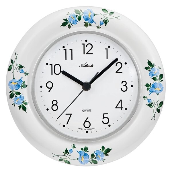 Designové kuchyňské keramické hodiny AT6016 Atlanta 22cm